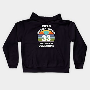 33 Birthday Kids Hoodie